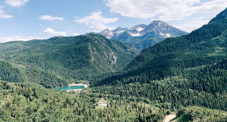 American Fork Mountain view