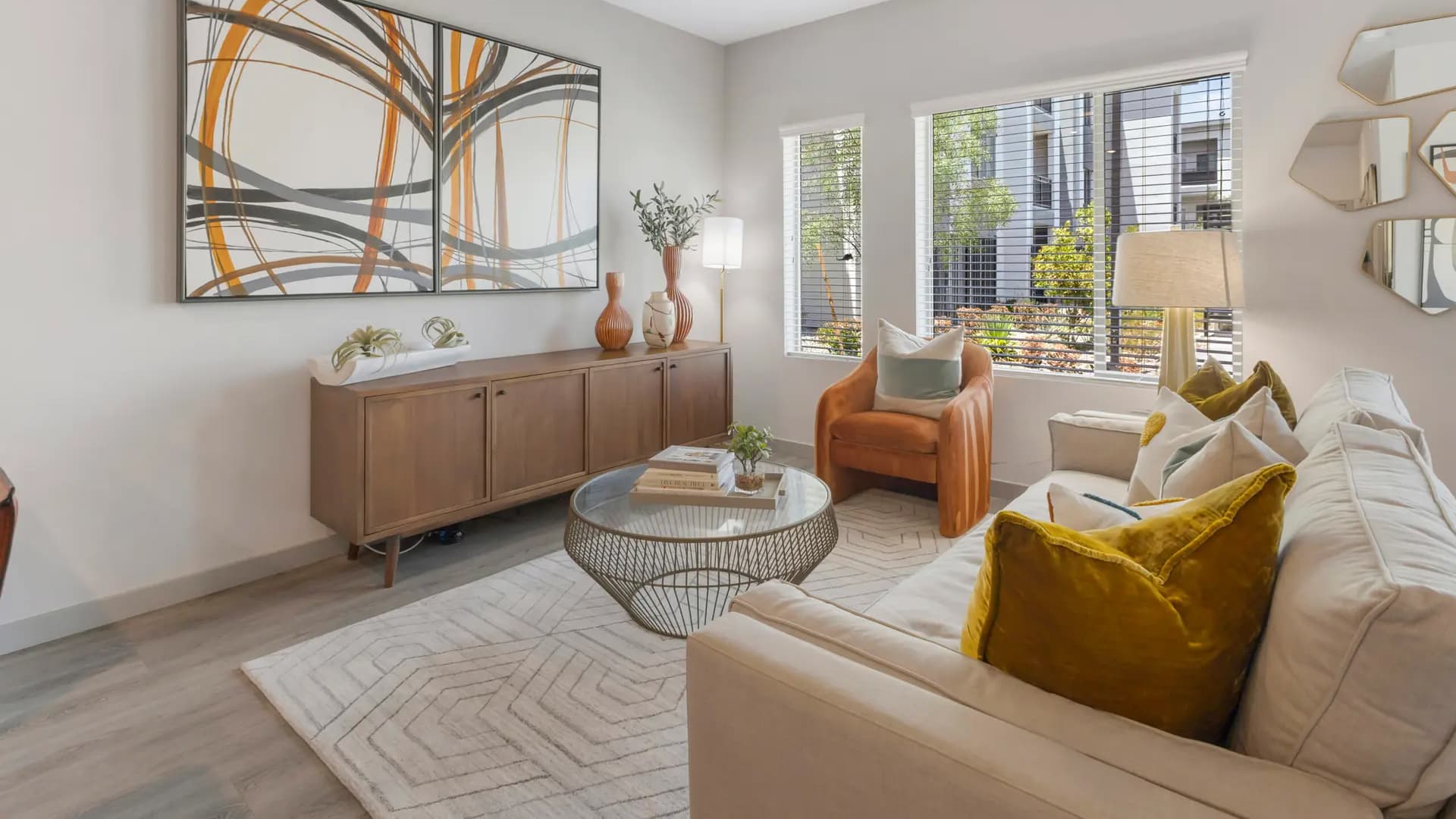 Fort Apache Living Room set up