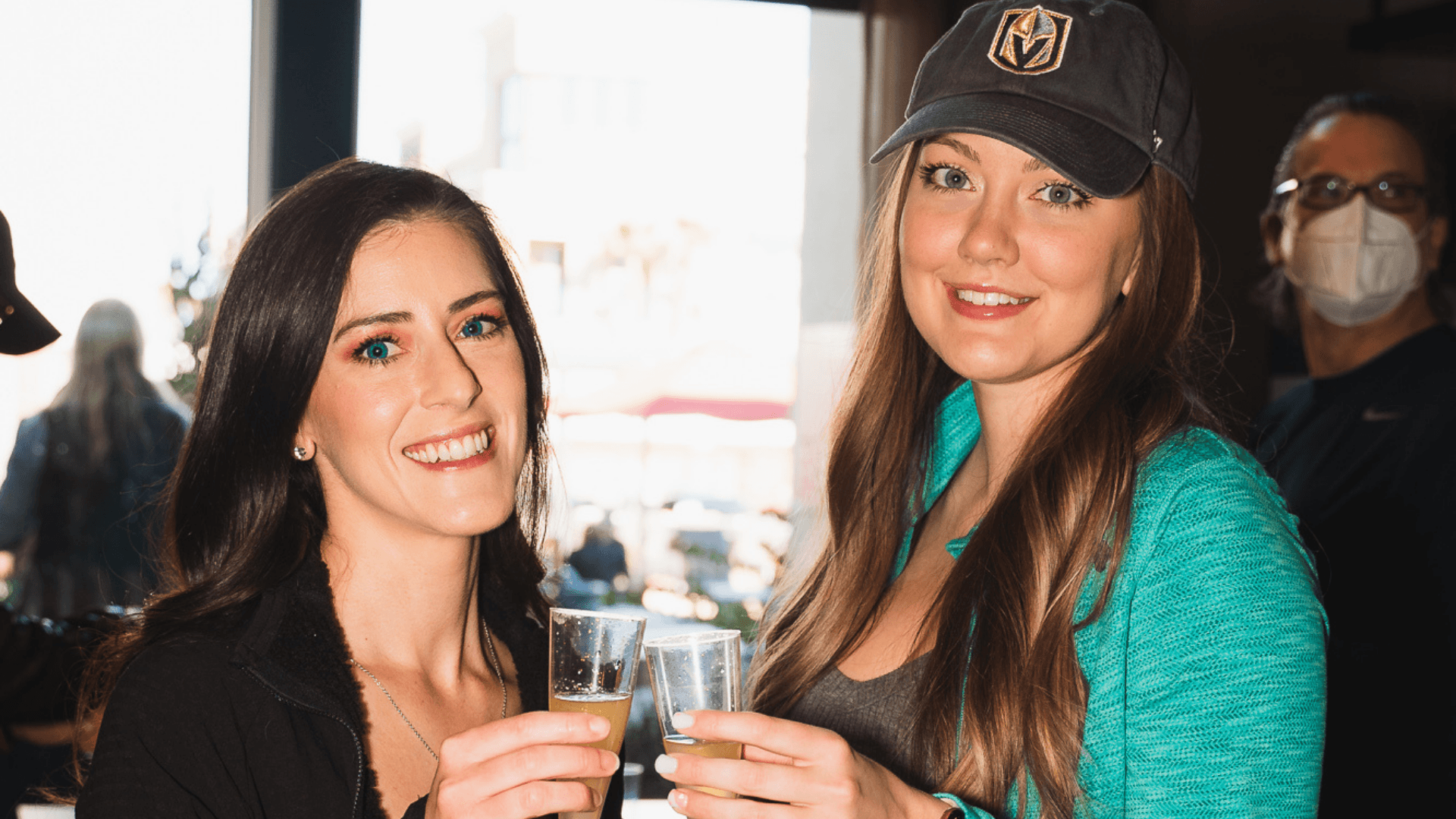 Ely at Buffalo Guests with Mimosas