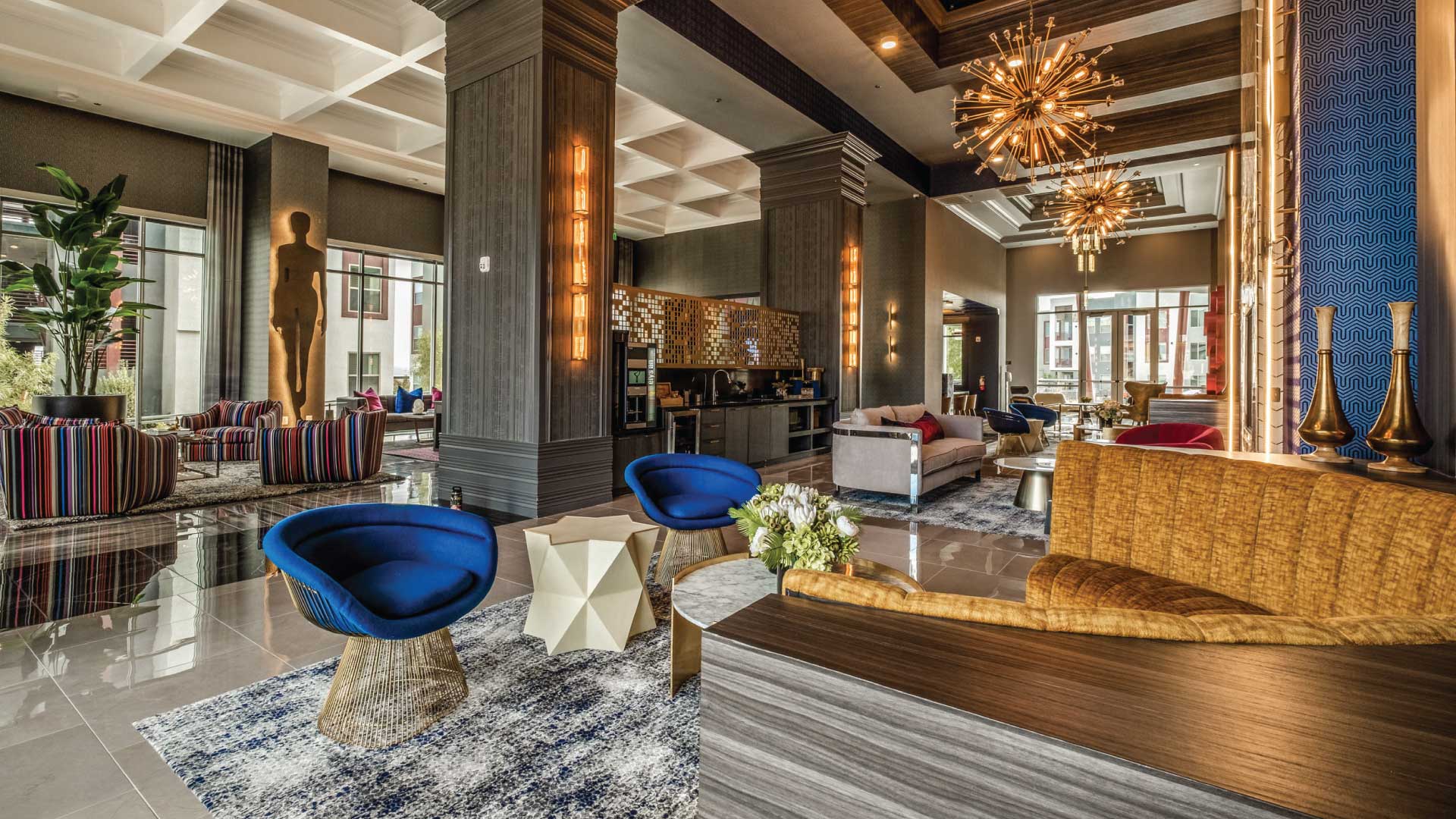 Lobby at Elysian at Centennial Hills
