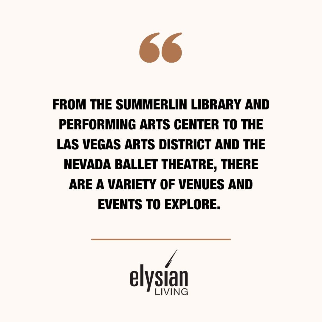Best Things to do in Summerlin (Insiders Edition) Elysian Living