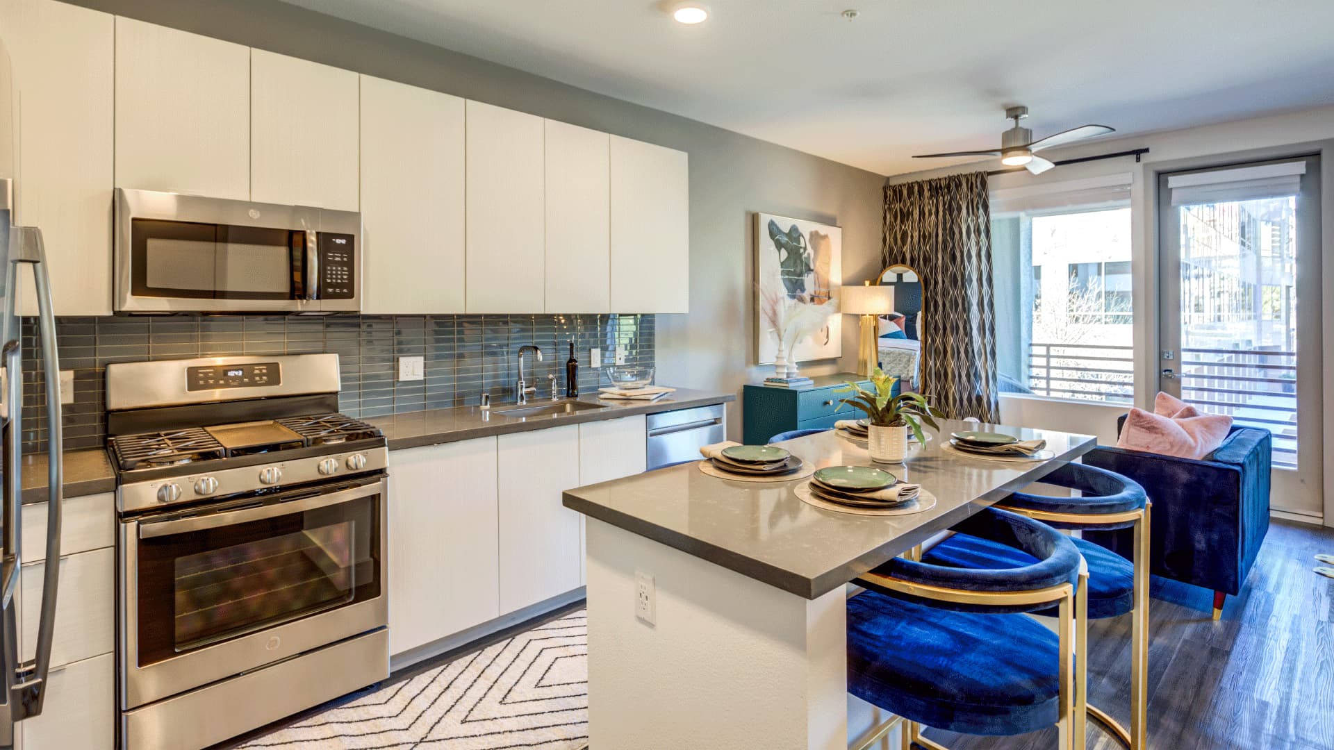 Elysian Summerlin kitchen apartments