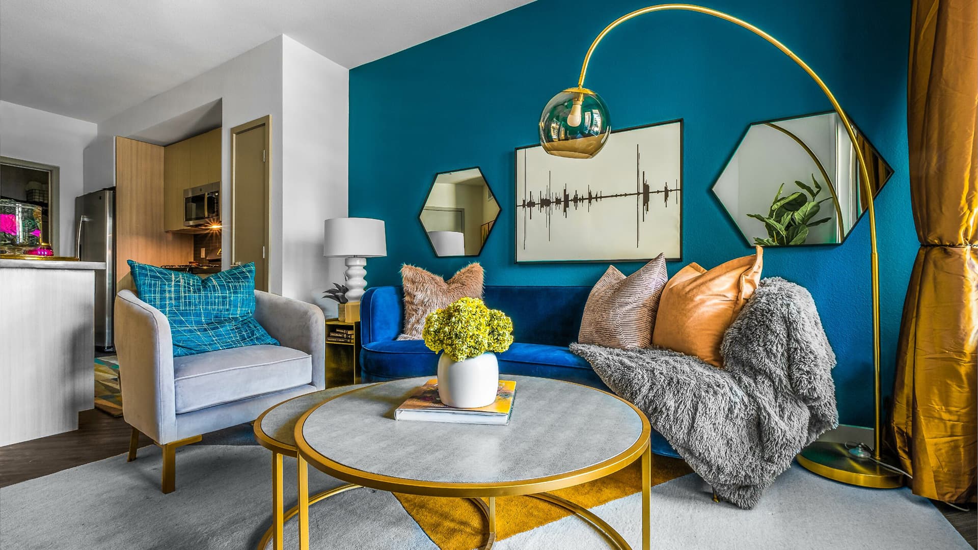 Two-Bedroom Apartments for Rent in Las Vegas Living Room