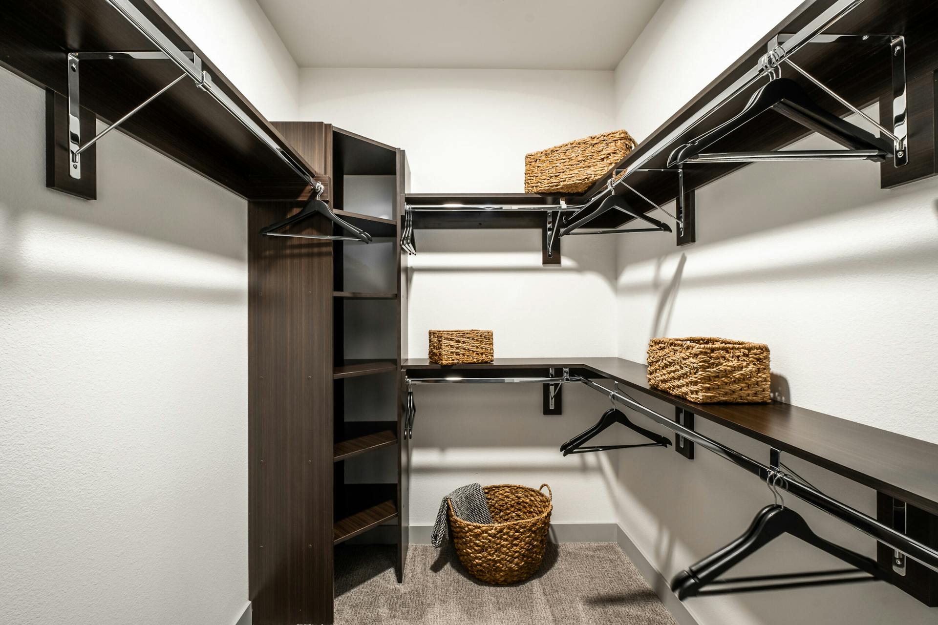 Elysian Living apartments with walk in closets