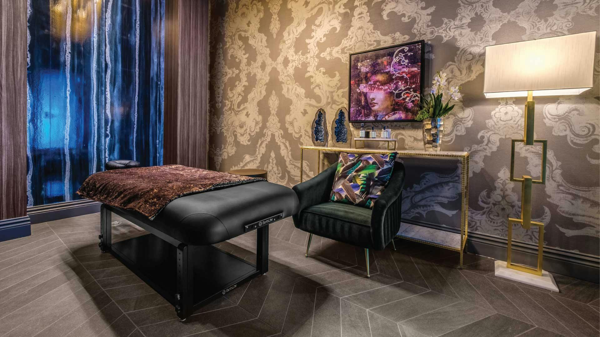 Massage room at Elysian at Centennial Hills