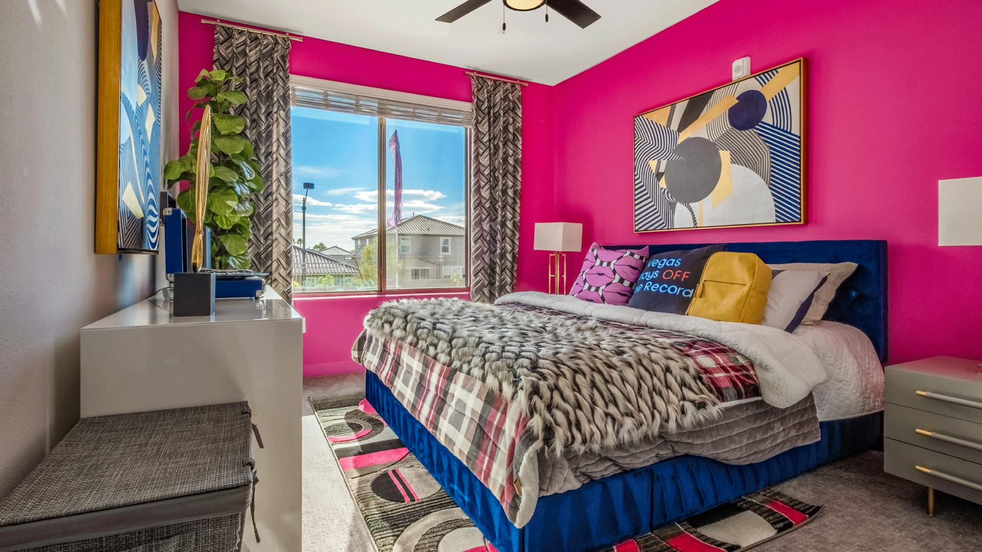 Elysian apartment bedroomin Centennial Hills, Las Vegas
