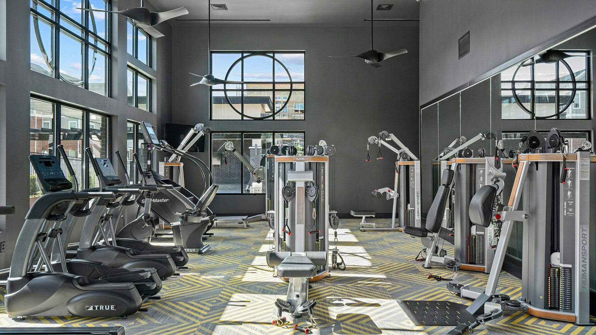 Fitness center at Ely at American Fork